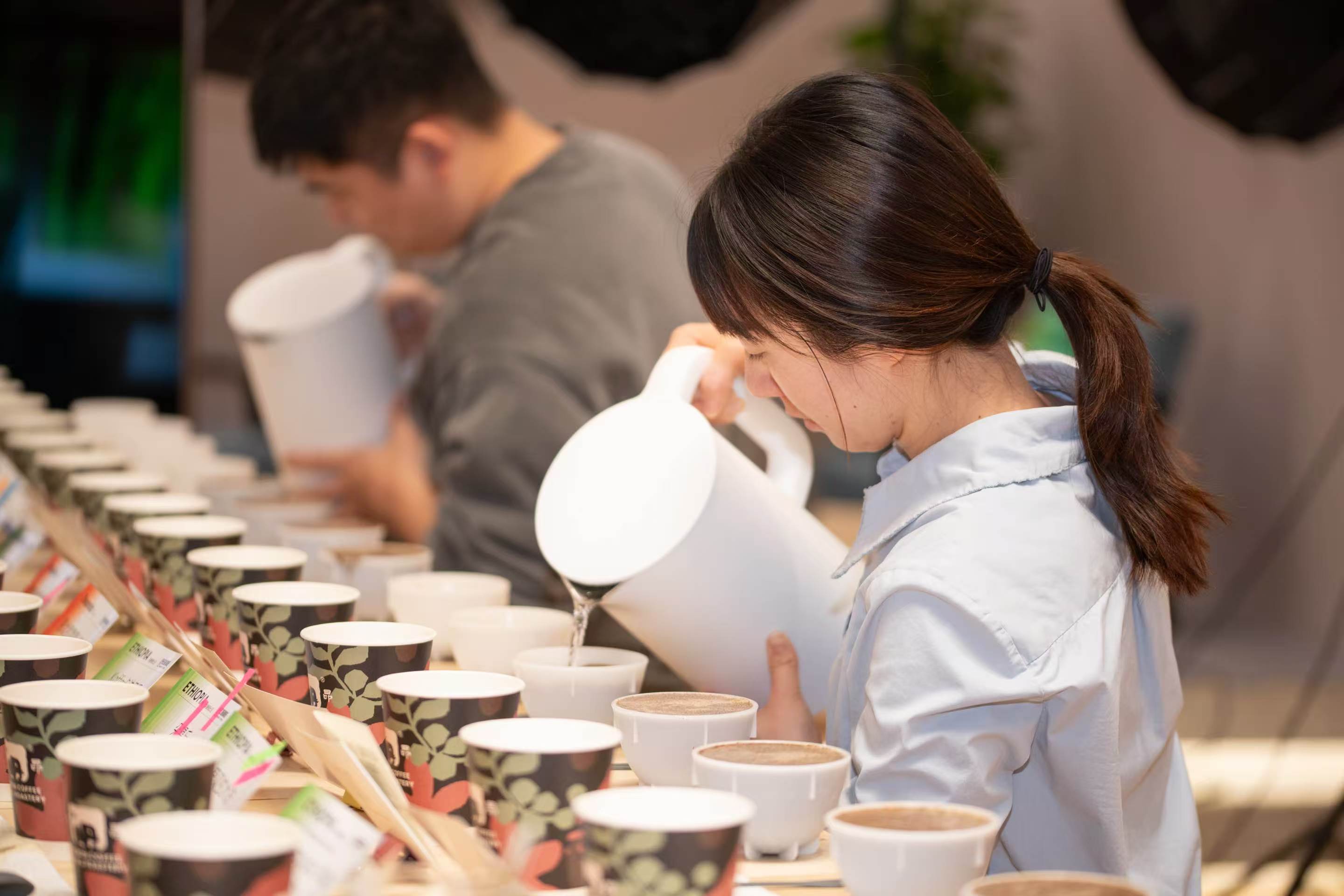 夕昂咖啡杯测会